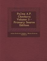 Pis'ma A.P. Chechova; 3 1149506423 Book Cover