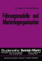 Fuhrungsmodelle Und Marketingorganisation 3409365818 Book Cover