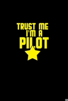 Trust me I'm a pilot: Hangman Puzzles Mini Game Clever Kids 110 Lined pages 6 x 9 in 15.24 x 22.86 cm Single Player Funny Great Gift 167707616X Book Cover