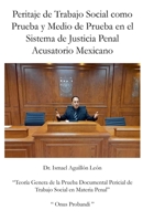Peritaje de Trabajo Social como Prueba y Medio de Prueba en el Sistema de Justicia Penal Acusatorio Mexicano (Spanish Edition) B0GGKPYXJC Book Cover