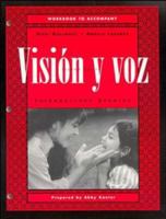 Visi?n y voz, Workbook: Introductory Spanish 0471170895 Book Cover