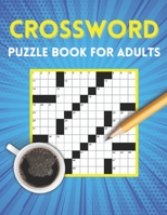 Crossword puzzle book for adults B08R3NCLSV Book Cover