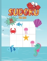 Sudoku for Kids: Sea Creatures Picture Sudoku for Kids B08NZV4SLX Book Cover