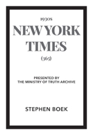 1930s NEW YORK TIMES (365) 1637840764 Book Cover