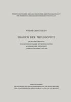 Fragen Der Philosophie: Ein Materialbeitrag Zur Erforschung Der Sowjetphilosophie Im Spiegel Der Zeitschrift Voprosy Filosofii 1947-1956 366319986X Book Cover