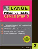 Lange Practice Tests for the USMLE Step 3 (Lange) 0071446176 Book Cover