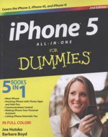 iPhone 5 All-In-One for Dummies 1118407946 Book Cover