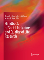 Handbook of Social Indicators and Quality of Life Research 9400724209 Book Cover