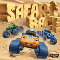 Safari Race: Monster Truck Book for Kids Ages 3-5, Funny Bedtime Story for Toddlers, Early Reader for Preschool and Kindergarten (Monster Racers) B0F8R97GVF Book Cover