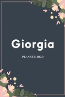 Giorgia Planner 2020: Planner Settimanale con Calendario Mensile e Annuale I Date Importante I Osservazioni I Focus Mensile I Obietivi Mensiili e con ... I Per nuovo anno I A5 (Italian Edition) 1693970511 Book Cover