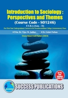Introduction to Sociology: Perspectives and Themes(F.Y.B.A, S.P. College, Sem.-II) 9393220956 Book Cover