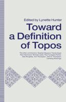 Toward A Definition Of Topos: Approaches To Analogical Reasoning 1349115045 Book Cover