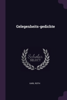 Gelegenheits-gedichte 1378343433 Book Cover