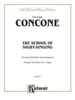 The School of Sight-Singing: Practical Method for Young Beginners (Lutgen) 0769273157 Book Cover