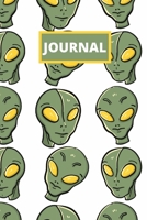 Aliens Journal: Lined Journal For Boys, Girls, Women, and Men B0851L1PRH Book Cover