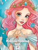 Princess Coloring Book B0C9SNDWGB Book Cover