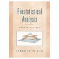 Biostatistical Analysis 013081542X Book Cover