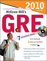 McGraw-Hill's GRE, 2010 Edition 0071624309 Book Cover