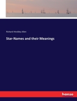 Star Names and Their Meanings 1015682200 Book Cover