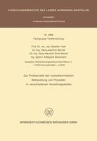 Zur Problematik Der Hydrothermischen Behandlung Von Polyester in Verschiedenen Veredlungsstufen 3531029681 Book Cover