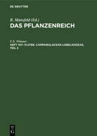 IV.276b. Campanulaceae-Lobelioideae, Teil 2 3112653270 Book Cover