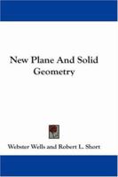 New Plane And Solid Geometry 1163103330 Book Cover