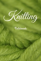 Knitting Graph Paper Notebook: Keeping Your Knitting Projects Organised B083XX3LQ2 Book Cover