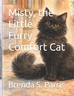 Misty, the Little Furry Comfort Cat (Cat Mama Librarian's Cats) B0GQM4J2F7 Book Cover