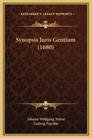 Synopsis Juris Gentium 1166612430 Book Cover