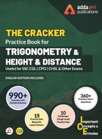 The Cracker Practice Book for Trigonometry and Height & Distance (In English Printed Edition) by Adda247 Publications 9388964616 Book Cover