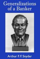 Generalizations of a Banker 1439215472 Book Cover