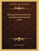 Beitrage Zur Kenntniss Der Amerikanischen Manati's (1845) 1167367596 Book Cover