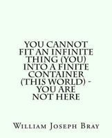 You Cannot Fit an Infinite Thing (You) Into a Finite Container (This World) - You Are Not Here 1539537692 Book Cover