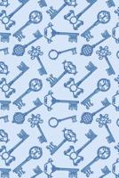 Notebook: College Ruled Blank Lined Keys Journal Notepad 1097337294 Book Cover