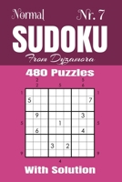 Normal Sudoku Nr.7: 480 puzzles with solution 1695758579 Book Cover