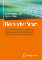 Elektrischer Strom: Gestehung, Ubertragung, Verteilung, Speicherung Und Nutzung Elektrischer Energie Im Kontext Der Energiewende 3834824925 Book Cover