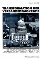 Transformation Der Verbandedemokratie 3531137697 Book Cover