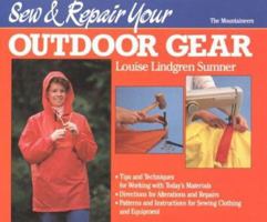 Sew and Repair Your Outdoor Gear 0898860571 Book Cover