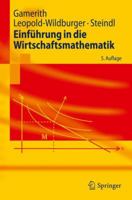 Einfuhrung In die Wirtschaftsmathematik B00EZ1CFPS Book Cover