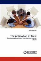 The promotion of trust: Do voluntary associations' characteristics have an effect? 384335233X Book Cover