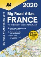 Big Road Atlas France 2020 0749581387 Book Cover