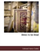 Rimes to Be Read 1018995110 Book Cover