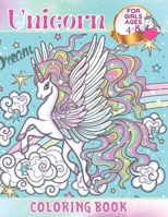 Unicorn Coloring Book For Girls Ages 4-8: Beautiful and Fun Coloring Pages for Anyone Who Loves Unicorns. B08PJPQZPR Book Cover
