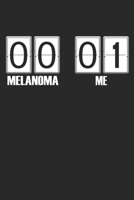 00 Melanoma 01 Me: Gift For Melanoma Cancer Patient( 120 Pages Dot Grid 6x9) 1689339446 Book Cover