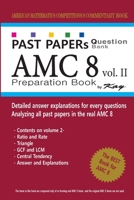 Past Papers Question Bank AMC8 [volume 2]: amc8 math preparation book 1727548833 Book Cover