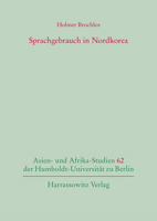 Sprachgebrauch in Nordkorea 3447122145 Book Cover