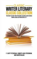 Classic Writers Literary Classic Collection: The Great Gatsby and Treasure Island ​​Classic Books From Classic Authors Box Set 1956444025 Book Cover