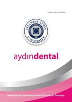 Aydin Dental: Istanbul Aydin University Journal of Faculty of Dentistry 1642260118 Book Cover