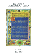 The Letters of Marsilio Ficino, Vol. 7 0856831921 Book Cover