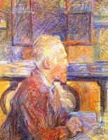 Portrait of Vincent van Gogh by Toulouse-Lautrec: 140 page 8.5 x 11 Large Notebo 1978090390 Book Cover